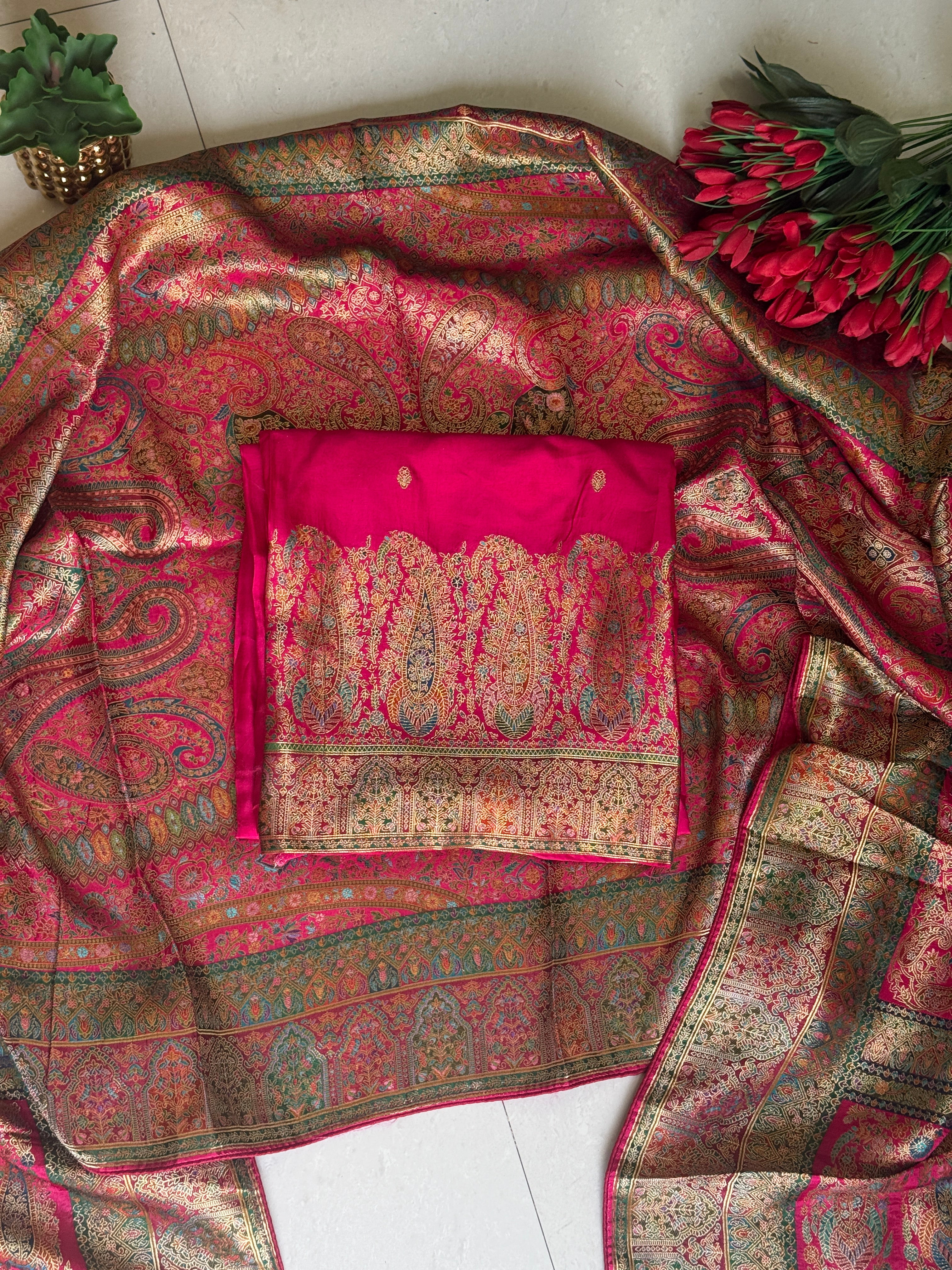 Pink Banarasi Love